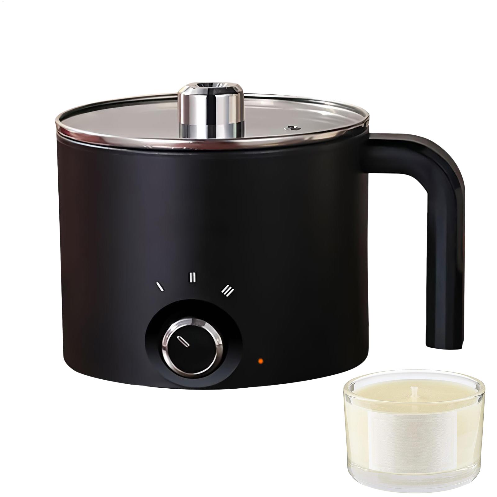 Candle Supplies Storage - Kerzenwachs-Schmelztopf 1,5L Großer Edelstahl Elektrischer Antihaft-Kerzenherstellungstopf