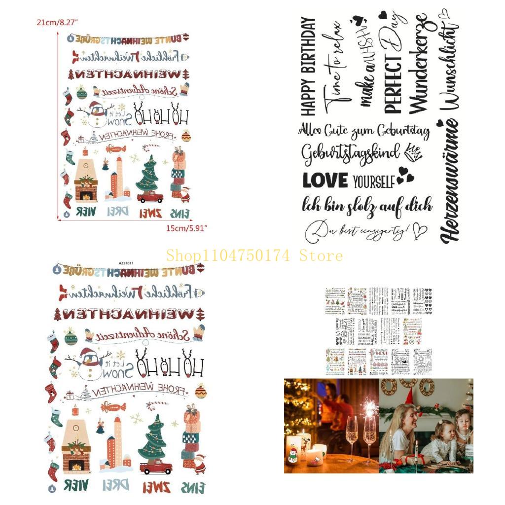 Weihnachtskerzen-Aufkleber für – Candle Supplies For Sale Bewertung und Preis