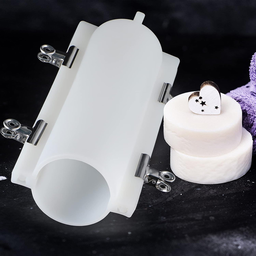 Große Zylinder-Seifenform mit  – Candle Supplies Storage Bewertung und Preis