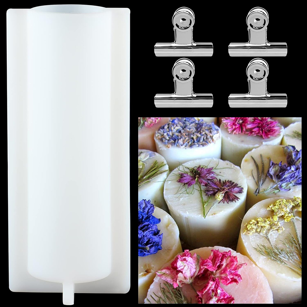 Große Zylinder-Seifenform mit  – Candle Supplies Storage Bewertung und Preis