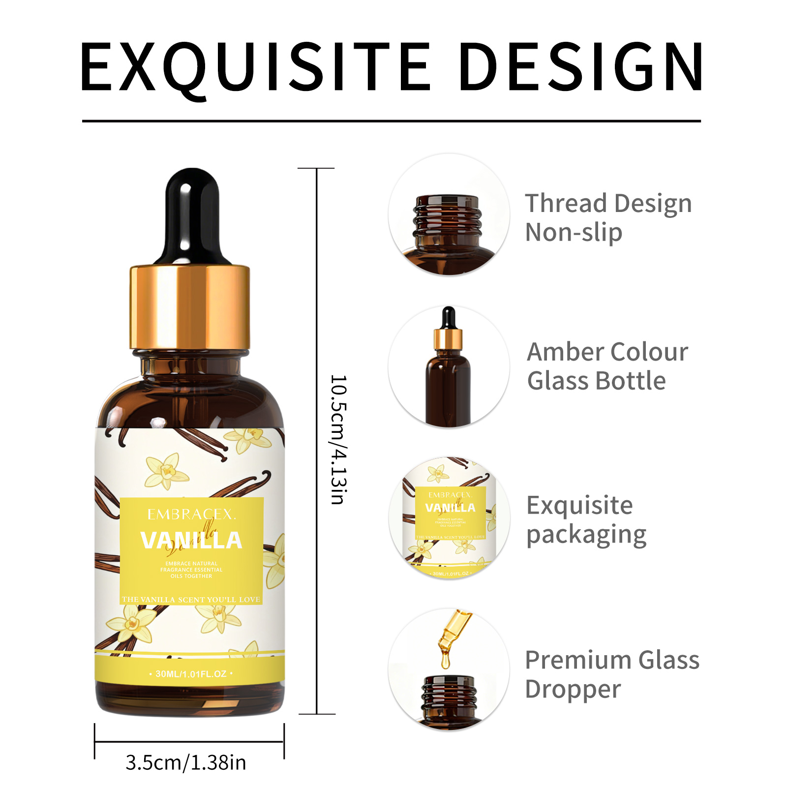30ml Vanille-Duftöle für Diffu – Candle Supplies Free Shipping Bewertung und Preis
