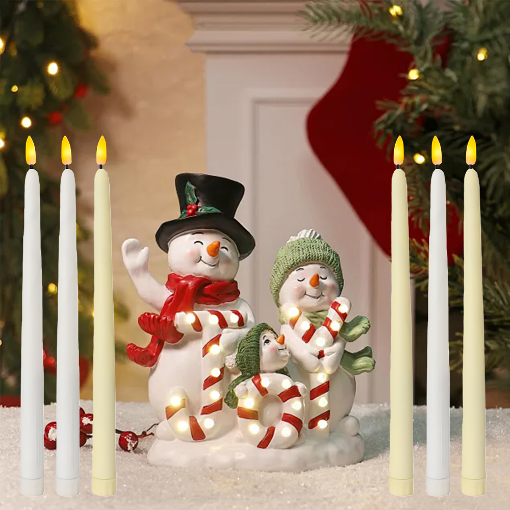 6 Stück LED-Flammenlose Stabke – Candle Supplies Free Shipping Bewertung und Preis