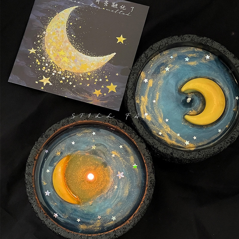 Duftkerze „Schmelzender Mond“  – Candle Supplies Free Shipping Bewertung und Preis