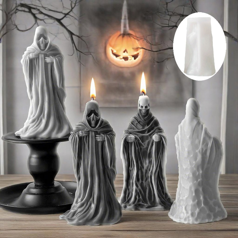 3D Skelett Duft Kerze Silikonf – Candle Supplies Storage Bewertung und Preis
