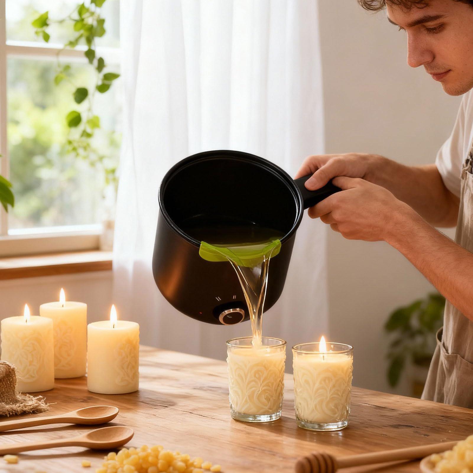Kerzenwachs-Schmelztopf 1,5L G – Candle Supplies Storage Bewertung und Preis