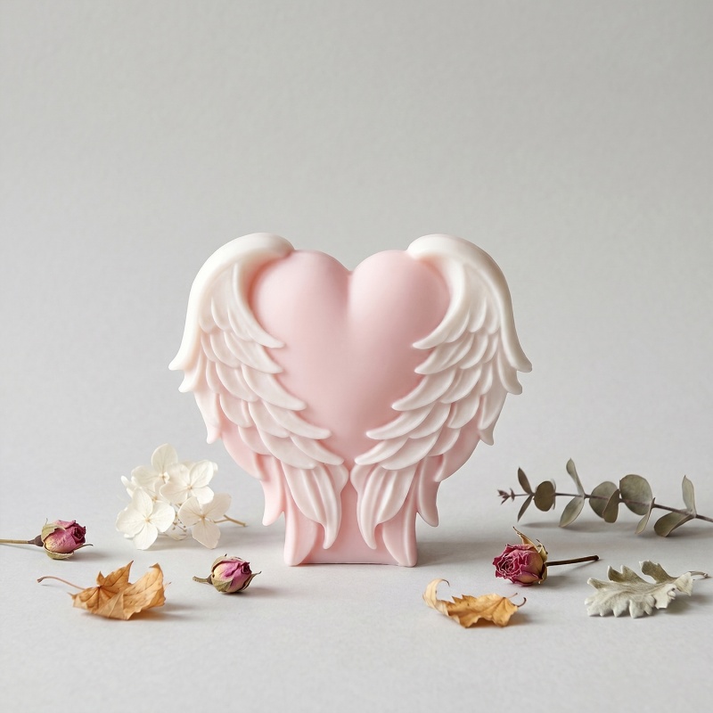 3D Love Wings Silikon-Kerzenfo – Candle Making Supplies Usa Bewertung und Preis